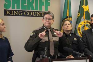King County Sheriff Mitzi Johanknecht. FILE PHOTO