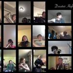 Members of the Decatur High School band virtually perform Pomp and Circumstance for this years graduating seniors.