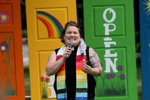 Blooming by design: Pride Doors restored at Federal Way church