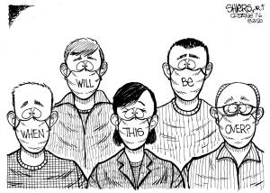 Cartoon by Frank Shiers