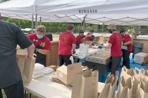 Drive-thru Salmon Bake nets more than $15K