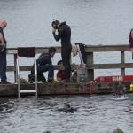 South King Fire rescue swimmers search for a man underwater at Steel Lake Park on Aug. 8. Photo courtesy of South Sound Media Production