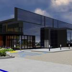 Courtesy of King County                                Renderings of the future South County Recycling and Transfer Station.