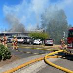 14 people were displaced by a fire near the 100 block of S. 339th Circle in Federal Way on Aug. 26. Olivia Sullivan/staff photo