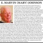 E. Marvin (Marv) Johnson | Obituary