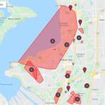 Puget Sound Energys power outage map shows more than a dozen Federal Way neighborhoods without power on Tuesday, Sept. 8. Screenshot from PSE website