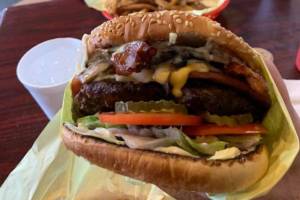 Photo taken from Burger Express Facebook page.