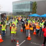 More than 80 volunteers showed up to help clean up Federal Way on a misty Saturday, Oct. 17. Photo courtesy of the City of Federal Way