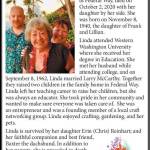 Linda Ann McCarthy | Obituary