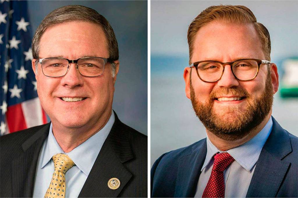 Denny Heck (left) and Marko Liias