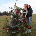 The Allen family smiles for a photo on Dec. 10. Photo by Andy Hobbs