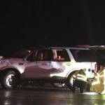 A Federal Way woman driving under the influence crashed and rolled her vehicle, with a man and four children inside, near Tiger Mountain Summit on Jan. 1. Photo courtesy of Washington State Patrol