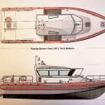 South King Fire and Rescues new Maritime Emergency Response Vessel will be similar to this model drawing. Courtesy photo