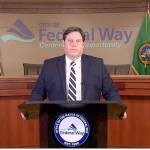 Federal Way Mayor Jim Ferrell on Feb. 25.