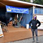 Courtesy photo
Executive Director Amanda Miller outside of the South King Tool Library (1700 S. 340th St. in Federal Way).