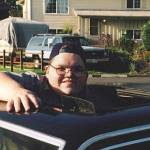 Photos courtesy of Jean Ford
AJ Ford posing for a photo while standing up through the sunroof of his brothers mustang.