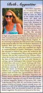 Beth Augustine | Obituary