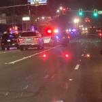 Traffic was rerouted on 21st Avenue SW on July 30 following a fatality collision. Courtesy photo