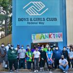 Photo courtesy of Jayme Hommer
A Boys and Girls Club of Federal Way volunteer barbecue.