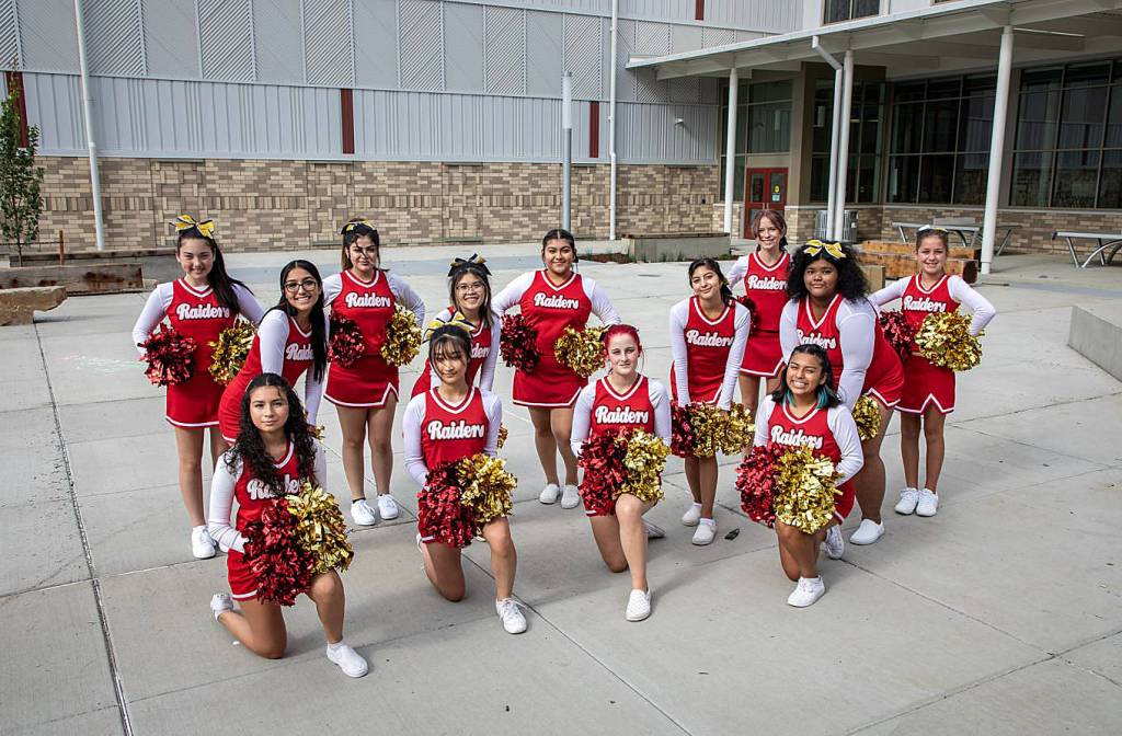 Courtesy photo
Thomas Jefferson High School 2021 cheer team.