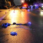 Tyler Allens shoes and a bubble pop toy were found about 100 feet away from where his body and backpack were located along 11th Avenue SW in Federal Way on Sept. 18. Federal Way Police photo