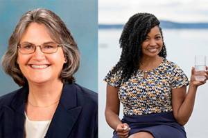 Laura Belvin, left, and Sheley Anderson. Courtesy photos