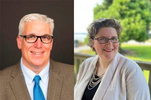 Jeremy DelMar, left, and Liz Olhsson. Courtesy photos