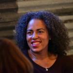 Candidate Erica Norton chats with community members at the election night party at Billy McHales on Nov. 2. Photo courtesy of Bruce Honda