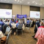 Superintendent Dr. Dani Pfeiffer speaks at the Greater Federal Way Chamber of Commerce luncheon on Nov. 3. Photo courtesy of Federal Way Public Schools