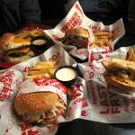 Burgers from Red Robin Gourmet Burgers. Olivia Sullivan/the Mirror