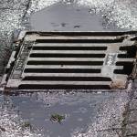 Storm drain. Stock photo