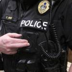 Olivia Sullivan/the Mirror
Federal Way Police Cmdr. Casey Jones presses the record button on his body worn camera on Jan. 7.
Federal Way Police Cmdr. Casey Jones presses the record button on his body worn camera on Jan. 7. Olivia Sullivan/the Mirror
