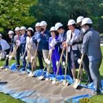 The groundbreaking celebration for Hanwoori Korean Garden in Federal Way was held on Saturday, Aug. 28, 2021. Photo courtesy of Bruce Honda