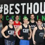 Courtesy photos
The #BestHour Kickboxing trainers.
