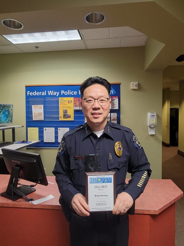 Federal Way Police Chief Andy Hwang. Photo by Mirror staff