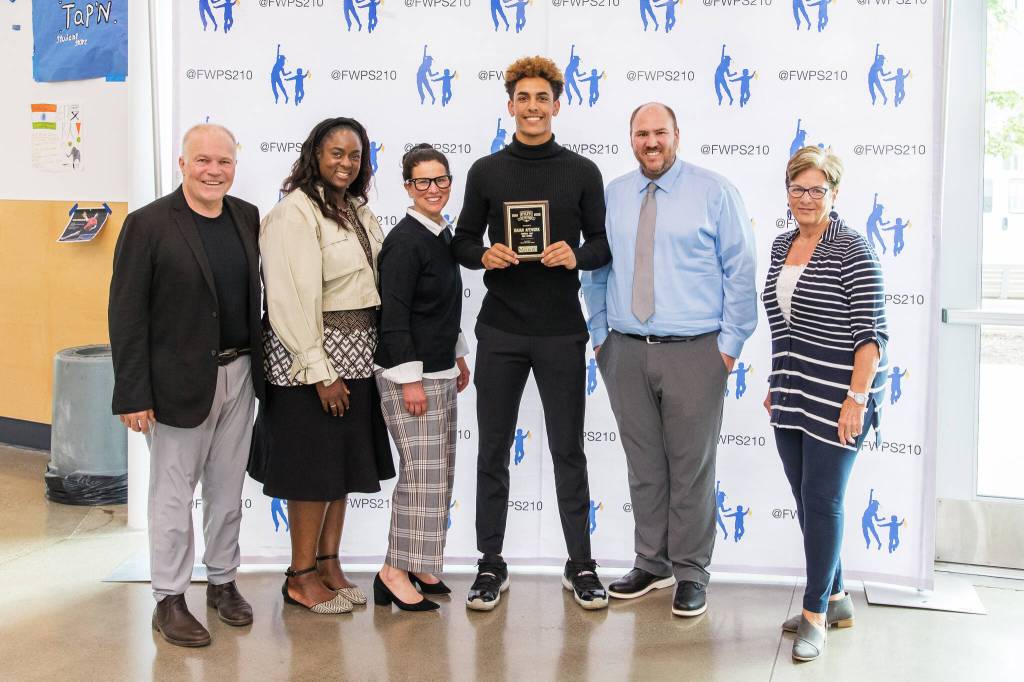 Federal Ways Isaiah Afework was named the Federal Way Mirror 2022 Male Athlete of the Year. Photo courtesy of Federal Way Public Schools