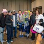 Career Academy graduates pose for a photo with loved ones. Photo courtesy of Federal Way Public Schools