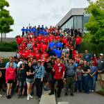 Over 200 volunteers helped at the We Love Our City 2022 Serve Day. Photo courtesy of Shelley Pauls