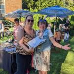 Golden Ticket Raffle winner Christina Berg at FUSION Art Event August 3. Photo by Sarah Fox