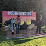 Golden Ticket Raffle Drawing at FUSION Art Event August 3. Photo by Sarah Fox.