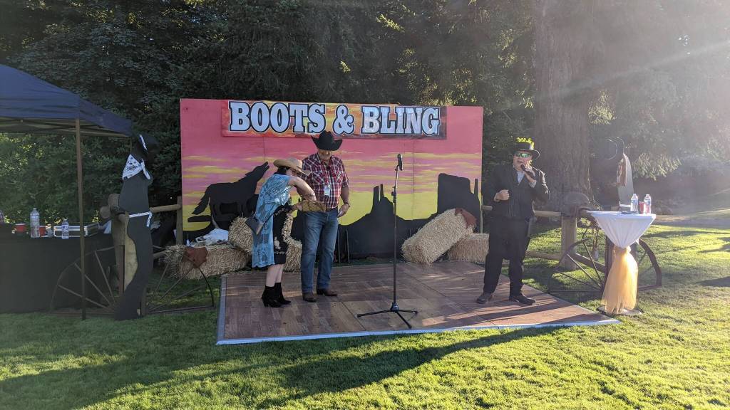 Golden Ticket Raffle Drawing at FUSION Art Event August 3. Photo by Sarah Fox.