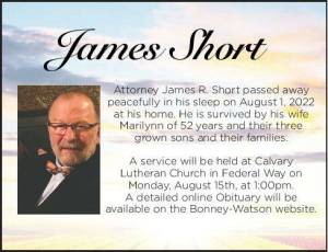 James Short | Obituary
