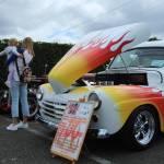 Attendees marvel at vintage cars on Aug. 27. Olivia Sullivan/the Mirror