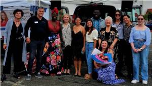 Federal Ways Got Talent 2022 (from left to right): Iveta Felzenberg (judge), Kenny Byrne (judge), Arlecier West, Karen Burgato (judge), Aimee Coronado, Ilona Tabunscic, Garvaundo Hamilton, Dian VonWetzel, Kendal Brown, Dylan Yuste, Ava Berg. Front row: Faina Morozov. Courtesy photos