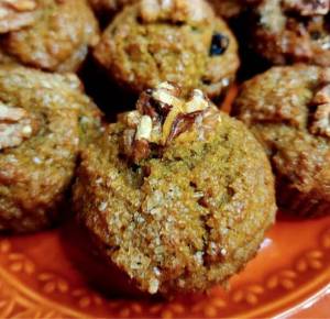 Barley beet muffins. Photo courtesy of Vickie Chynoweth