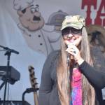 Federal Ways Got Talent winner Faina Morozov sang passionate renditions of You Raise Me Up and God Bless America at the Taste of Federal Way.