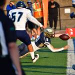 A near-touchdown was drawn back to the one-yard line on Oct. 7.