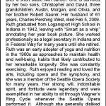 Ruth Saurer West | Obituary