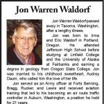 Jon Warren Waldorf | Obituary