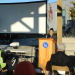 Dr. Dani Pfeiffer speaks at the ribbon cutting ceremony on Nov. 14. Olivia Sullivan/the Mirror